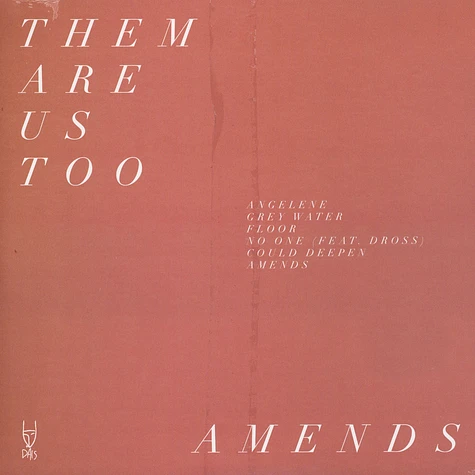 Them Are Us Too - Amends Black Vinyl Edition