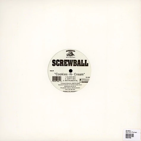 Screwball - Beat'em On The Head (Remix) / Cookies -N- Cream