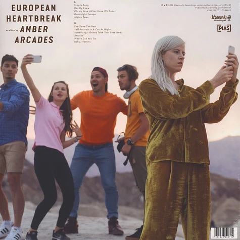 Amber Arcades - European Heartbreak Blue Vinyl Edition