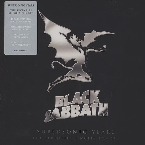 Black Sabbath - Supersonic Years:The Seventies Singles Box Set