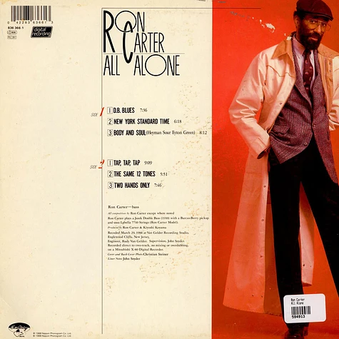 Ron Carter - All Alone