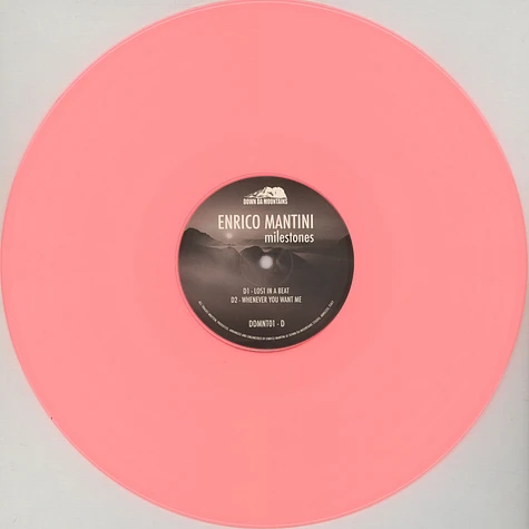 Enrico Mantini - Milestones Part 2 Solid Pink Vinyl Edition