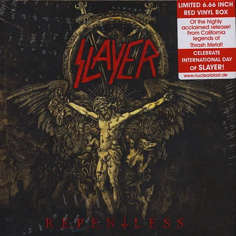 Slayer - Repentless 6x6,66" Box Set Red Vinyl Edition