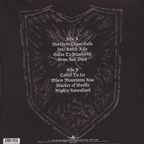 Immortal - Northern Chaos Gods Black Vinyl Edition