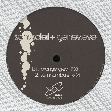 Sans Soleil + Genevieve - Dominical EP