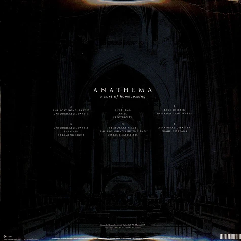 Anathema - A Sort Of Homecoming