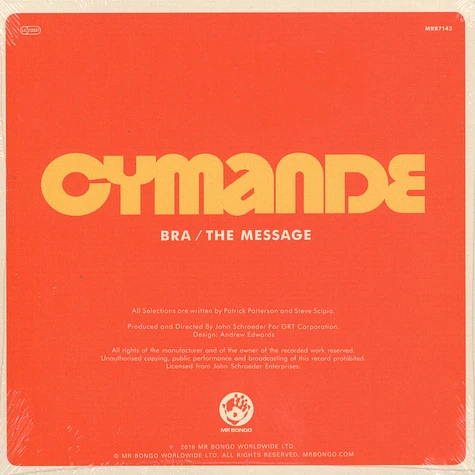 Cymande - Bra / The Message
