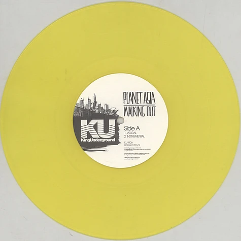 Planet Asia - Walking Out Yellow Vinyl Edition