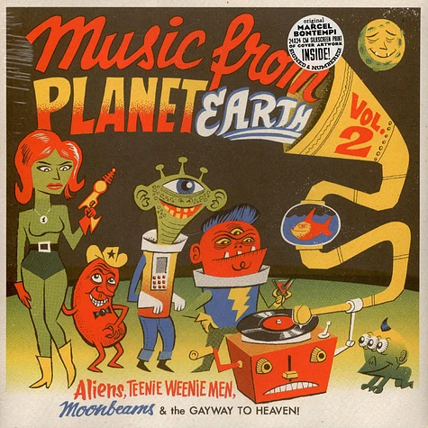 V.A. - Music From Planet Earth Volume 2 - Aliens, Teenie Weenie Men, Moonbeams & The Gayway To Heaven!