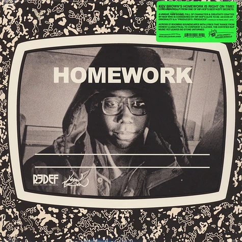 Kev Brown - Homework Colored Vinyl Edition