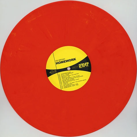Kev Brown - Homework Colored Vinyl Edition