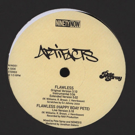 Artifacts - Flawless EP