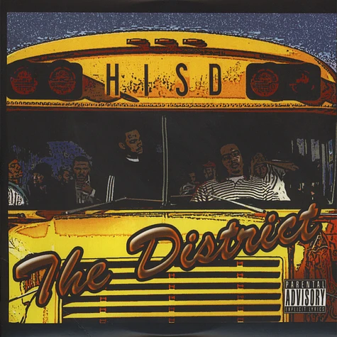 H.I.S.D. (Hueston Independent Spit District) - The District White & Yellow Vinyl Edition