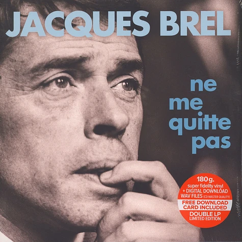 Jacques Brel - Ne Me Quitte Pas