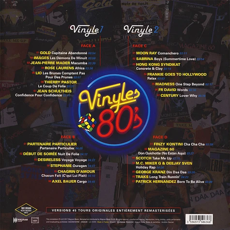 V.A. - Vinyles 80's Volume 1