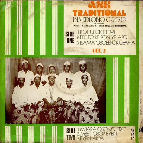 IMa Edi Obio Group - Ase Traditional Vol. 2