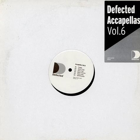 V.A. - Defected Accapellas Vol.6