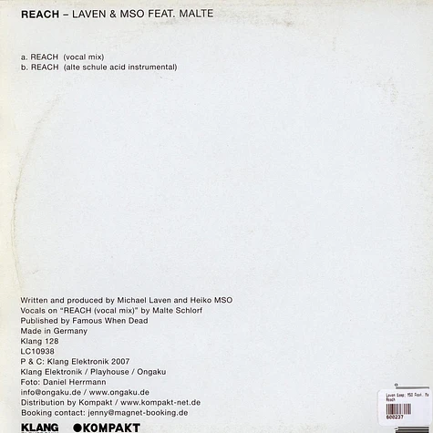 Laven & MSO Feat. Malte Schlorf - Reach