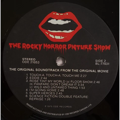 "The Rocky Horror Picture Show" Original Cast - OST The Rocky Horror Picture Show