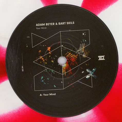 Adam Beyer & Bart Skils - Your Mind Red And White Striped Vinyl Edition