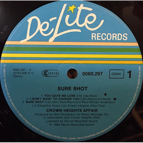 Crown Heights Affair - Sure Shot