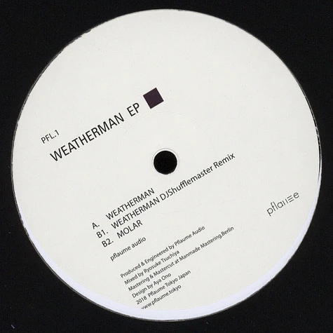 Pflaume Audio - Weatherman EP