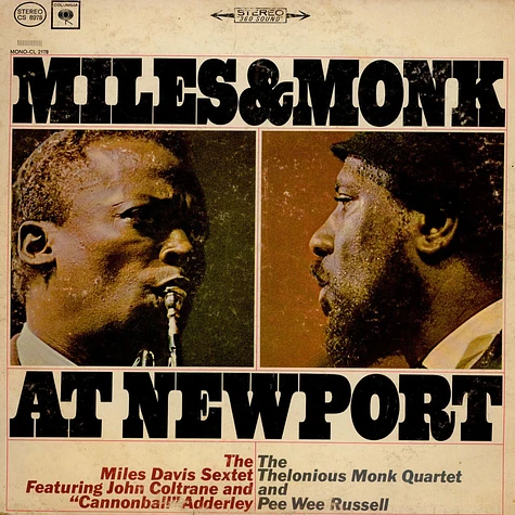 The Miles Davis Sextet & The Thelonious Monk Quartet - Miles & Monk At Newport