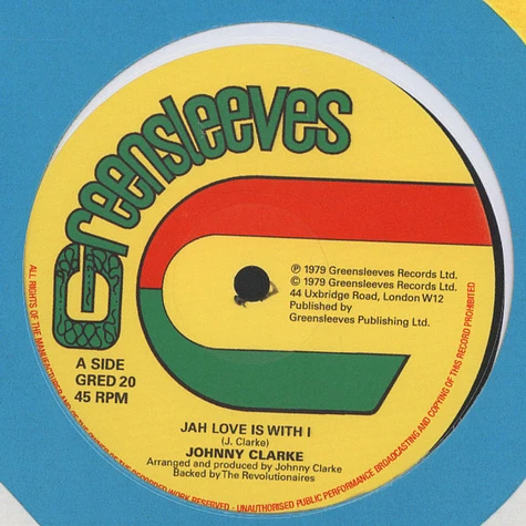 Johnny Clarke - Jah Love Is With I / Bad Days Are Going (Extended)