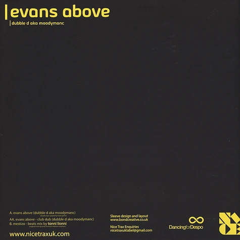 Dubble D / JCub - Evans Above Tony Lionni Remix