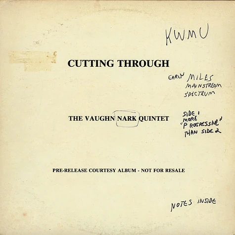 The Vaughn Nark Quintet - Cutting Through