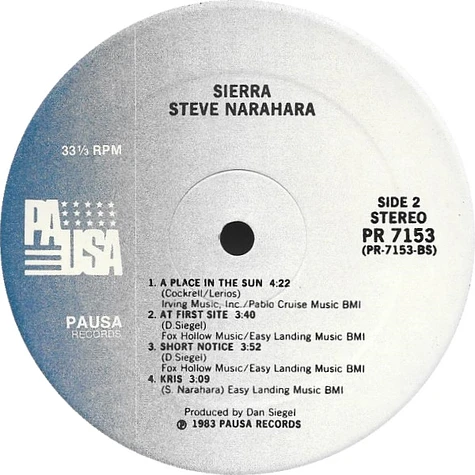 Steve Narahara - Sierra