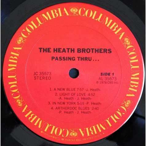 The Heath Brothers - Passing Thru...