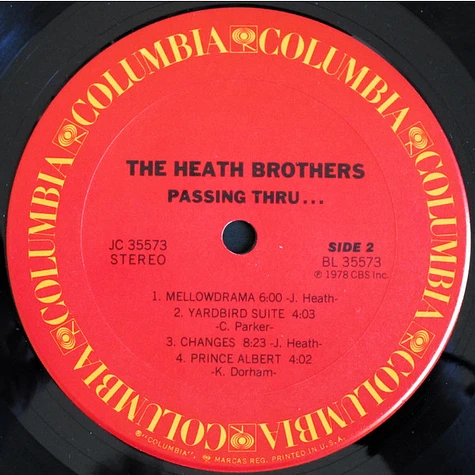 The Heath Brothers - Passing Thru...