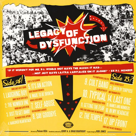 Poison Idea - OST Legacy Of Disfunction: Music From The Motion Picture