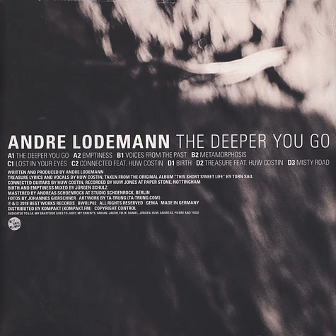 Andre Lodemann - The Deeper You Go