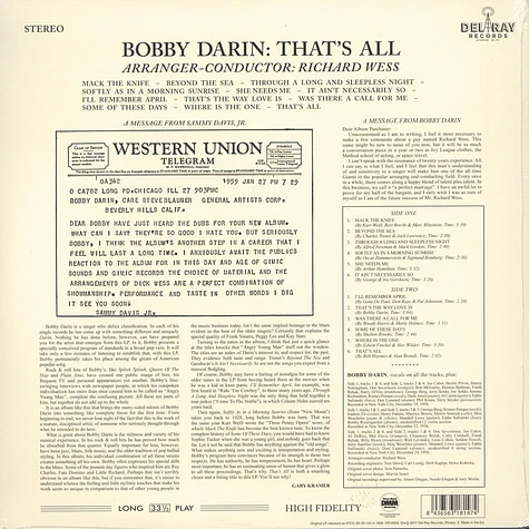 Bobby Darin - That's All