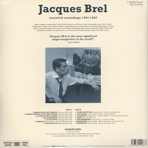 Jacques Brel - Essential Recordings 1954-1962