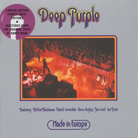 Deep Purple - Made In Europe Purple Vinyl Edition