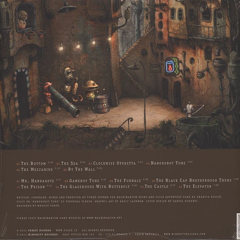Tomas Dvorak - Machinarium Soundtrack Pink Vinyl Edition