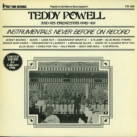 Teddy Powell And His Orchestra - (1942-43) Instrumentals Never Before On Record