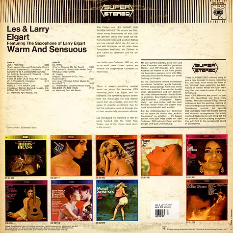 Les & Larry Elgart - Warm And Sensuous