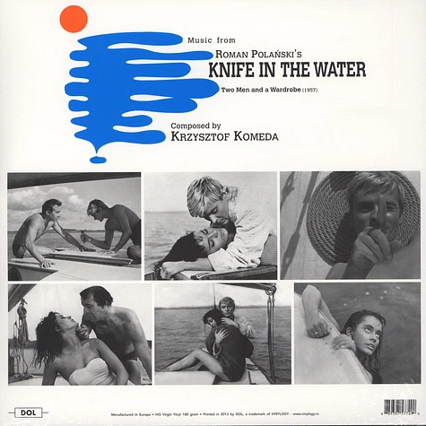 Krzysztof Komeda - OST Knife In The Water Colored Vinyl Edition