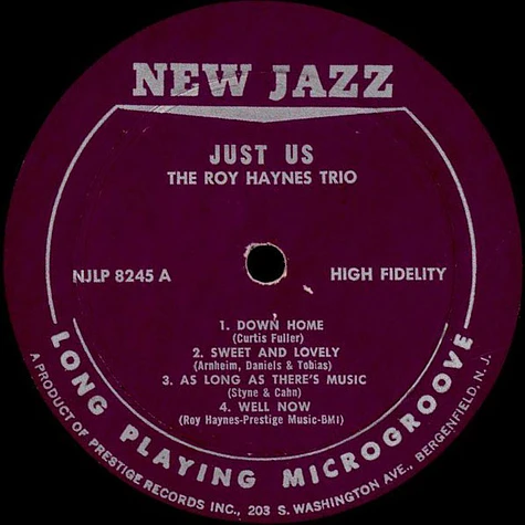 The Roy Haynes Trio - Just Us