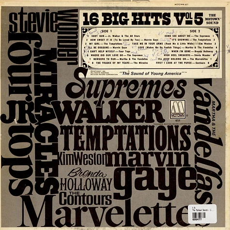 V.A. - The Motown Sound - 16 Big Hits Vol 5