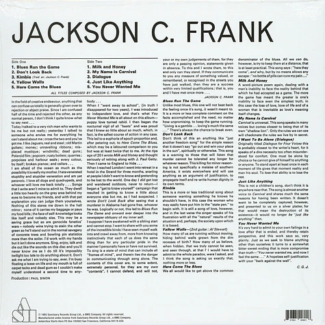 Jackson C. Frank - Jackson C. Frank