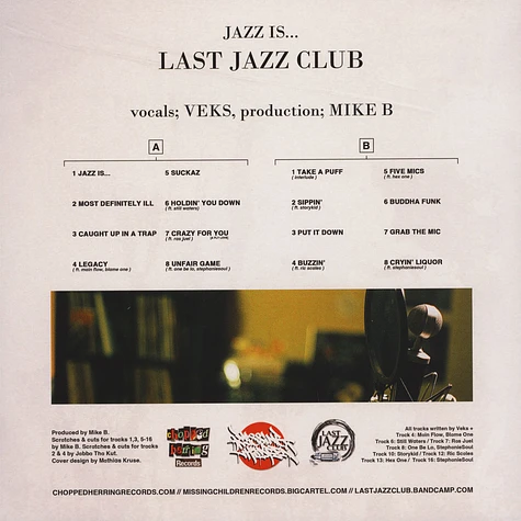 Last Jazz Club (Veks & Mike B) - Jazz Is