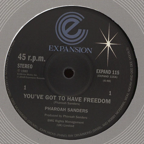 Pharoah Sanders - You've Got To Have Freedom / Got To Give It Up