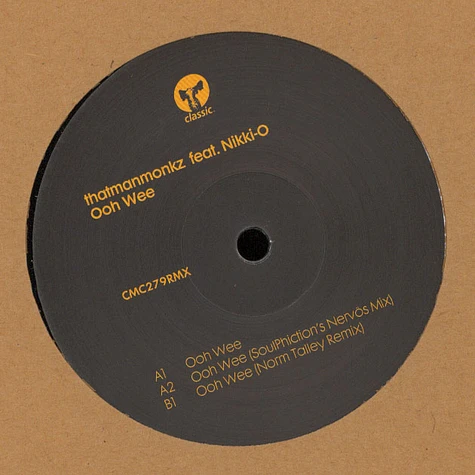 Thatmanmonkz - Ooh Wee Feat. Nikki-O Soulphiction & Norm Talley Remixes