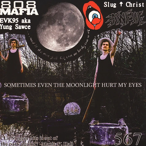 Slug Christ - Sometimes Even The Moonlight Hurt My Eyes Clear With White Splatter Vinyl Edition