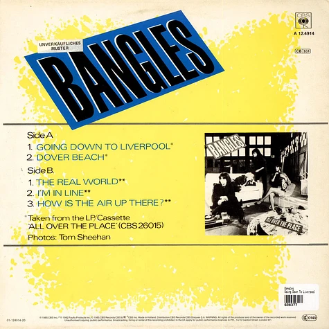 Bangles - Going Down To Liverpool